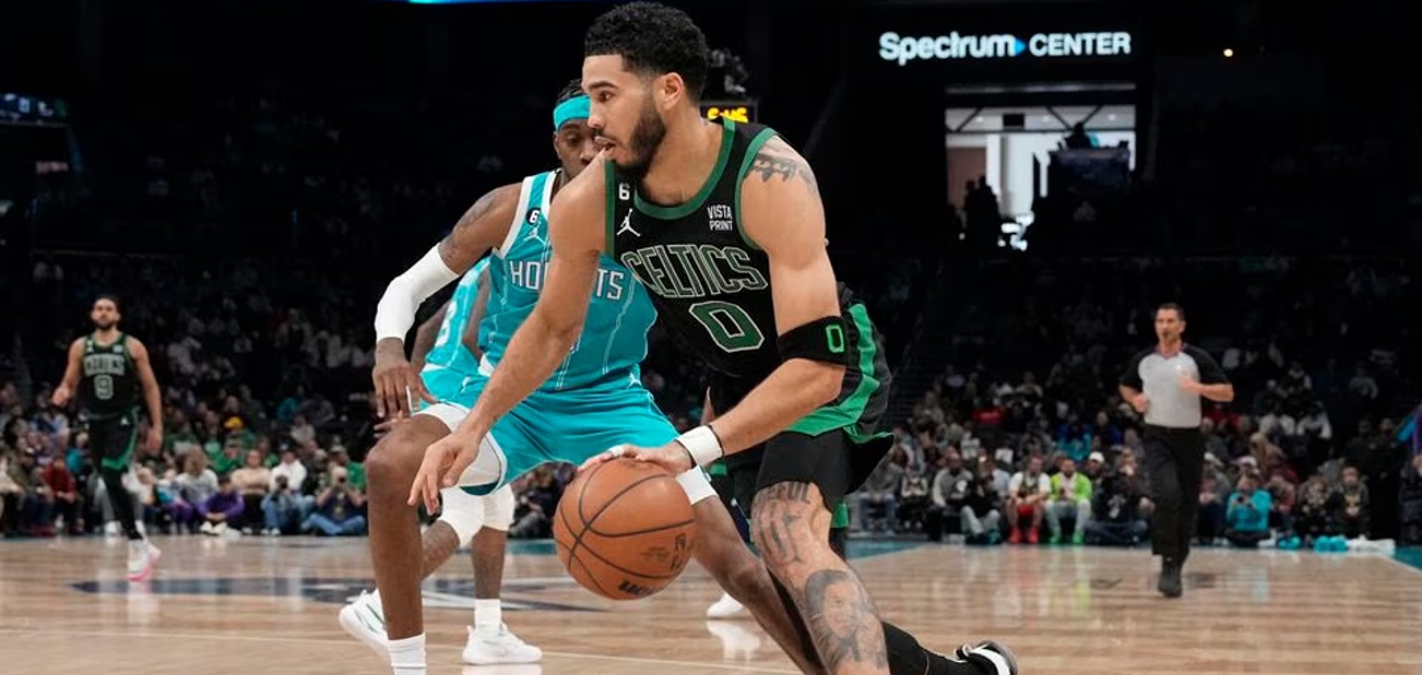 NBA roundup: Jayson Tatum (51) guides Celtics past Hornets