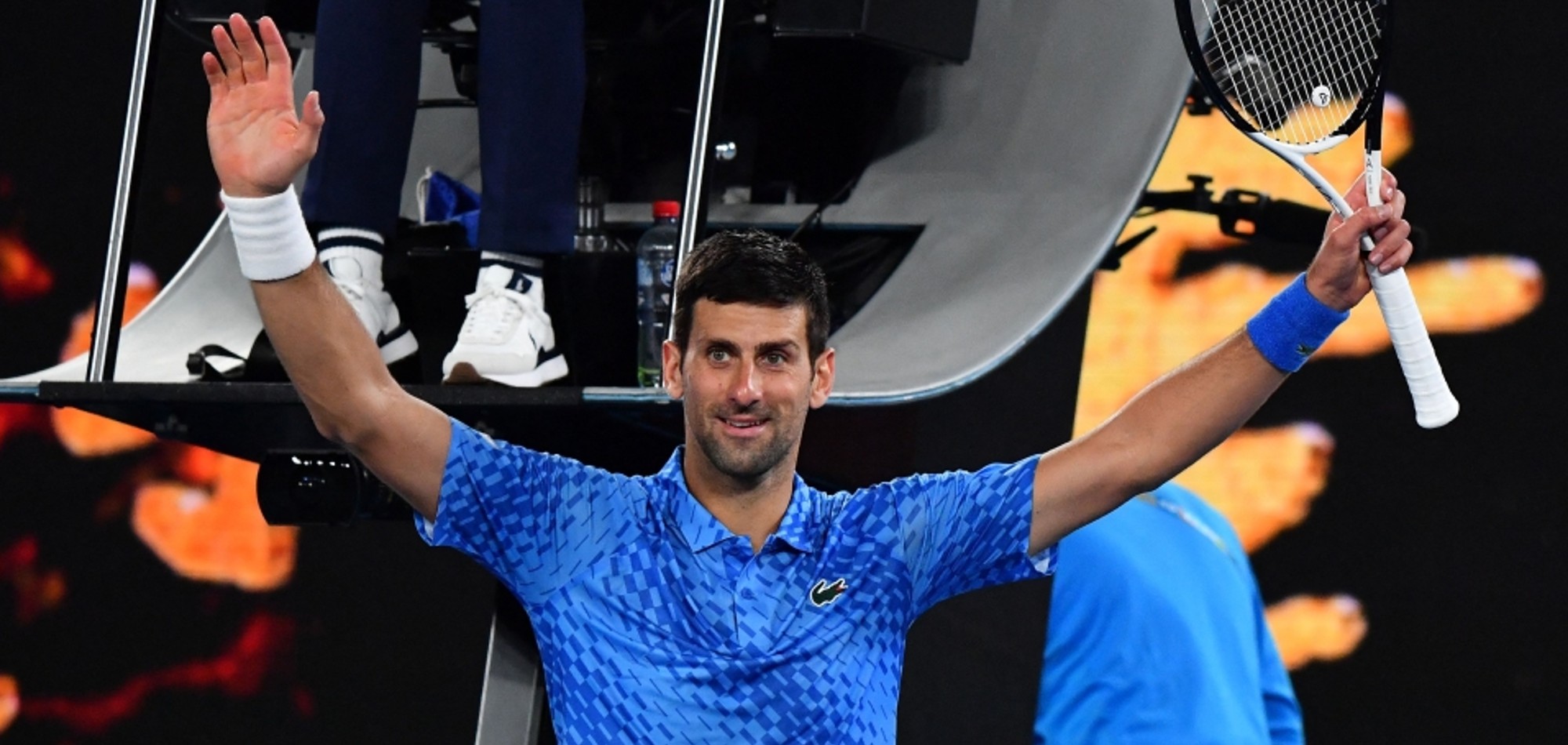 Djokovic savours reception 