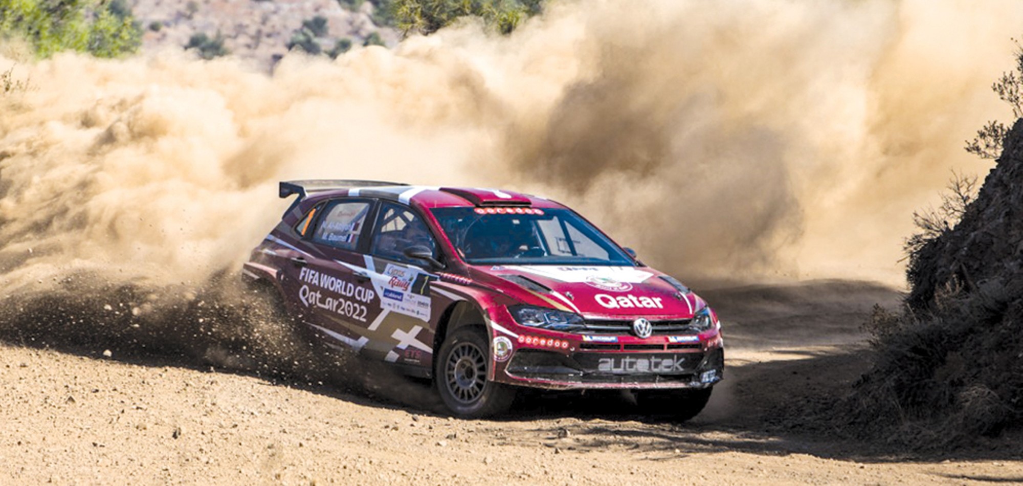 Al Attiyah leads international field into weekend gravel stage action