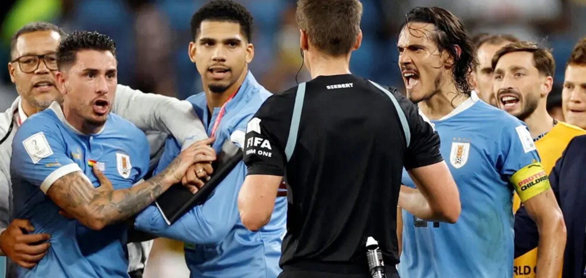 FIFA BANS FOUR URUGUAY PLAYERS OVER WORLD CUP INCIDENTS