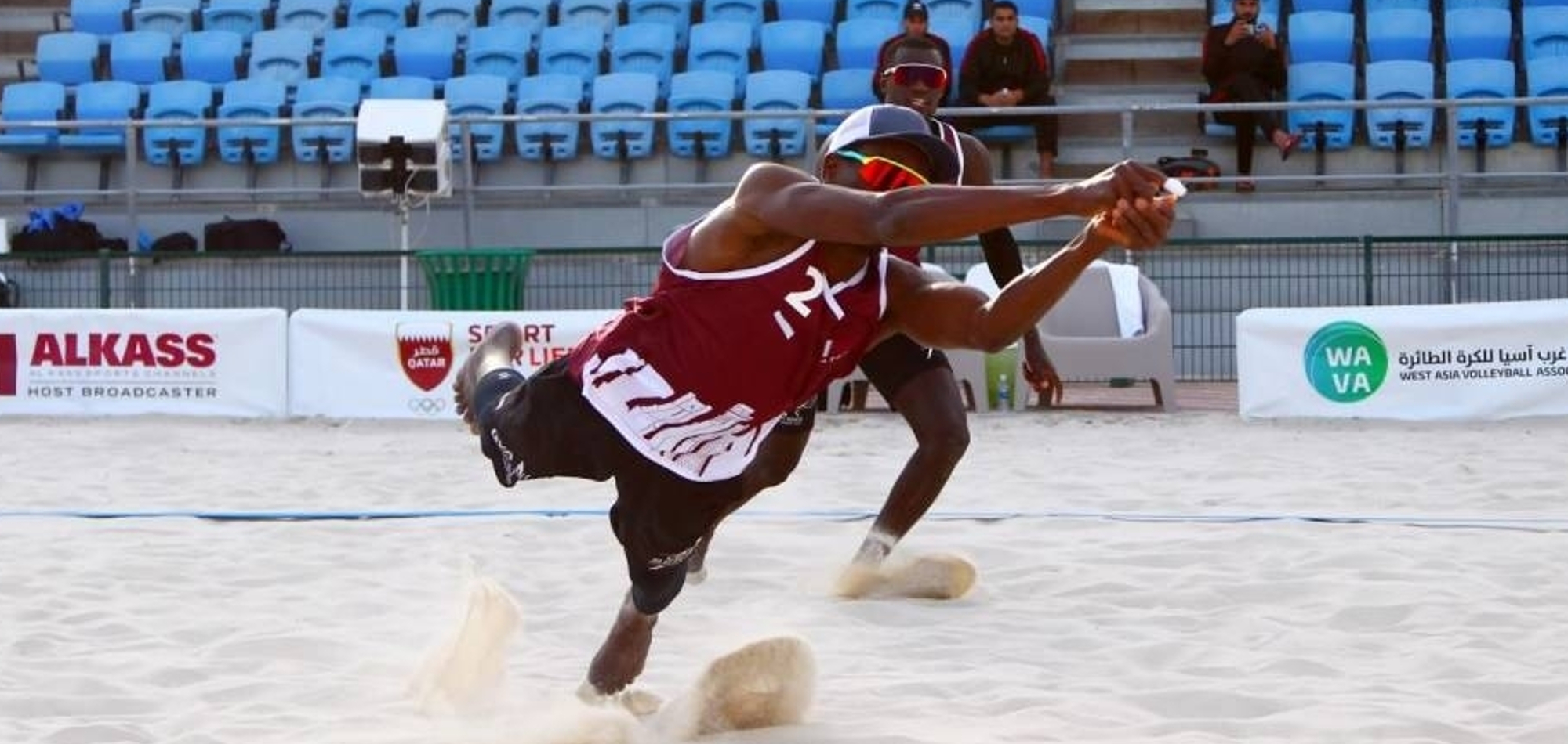 Qatari national team reaches AVC Beach Volleyball Continental Cup Final