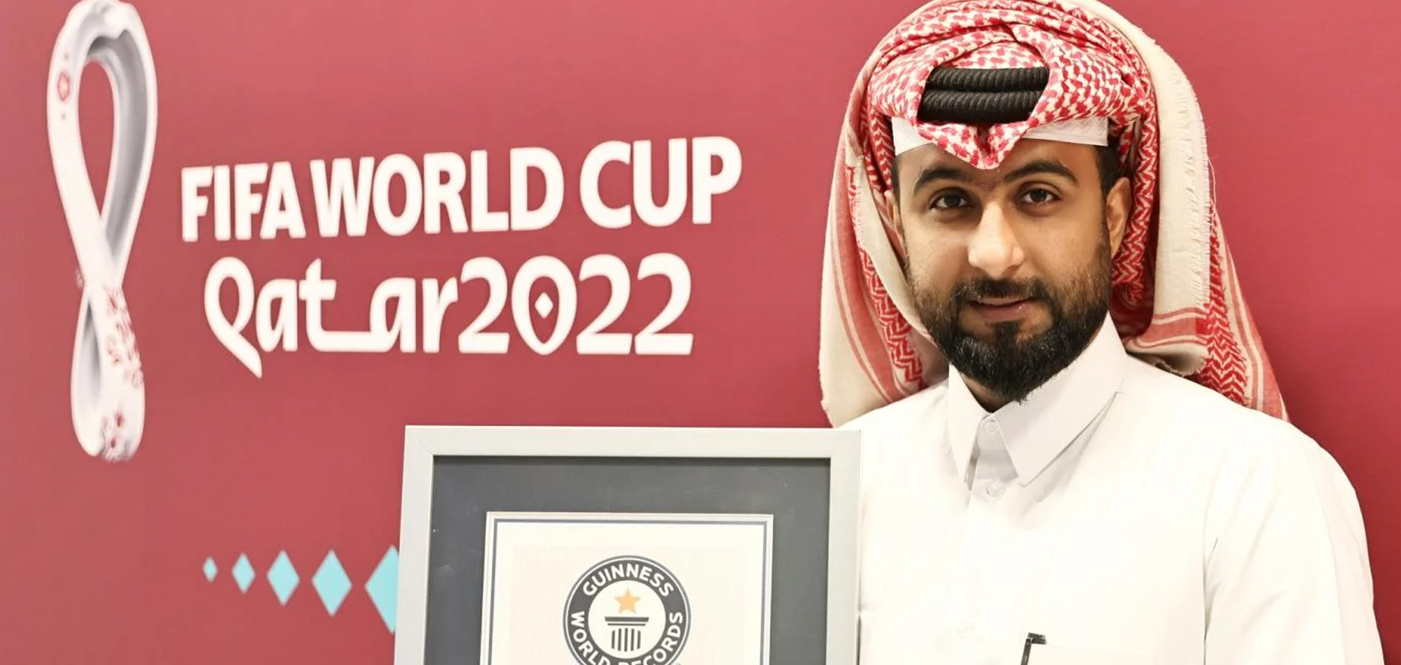 Qatari man breaks record for number of matches attended at a FIFA World Cup™