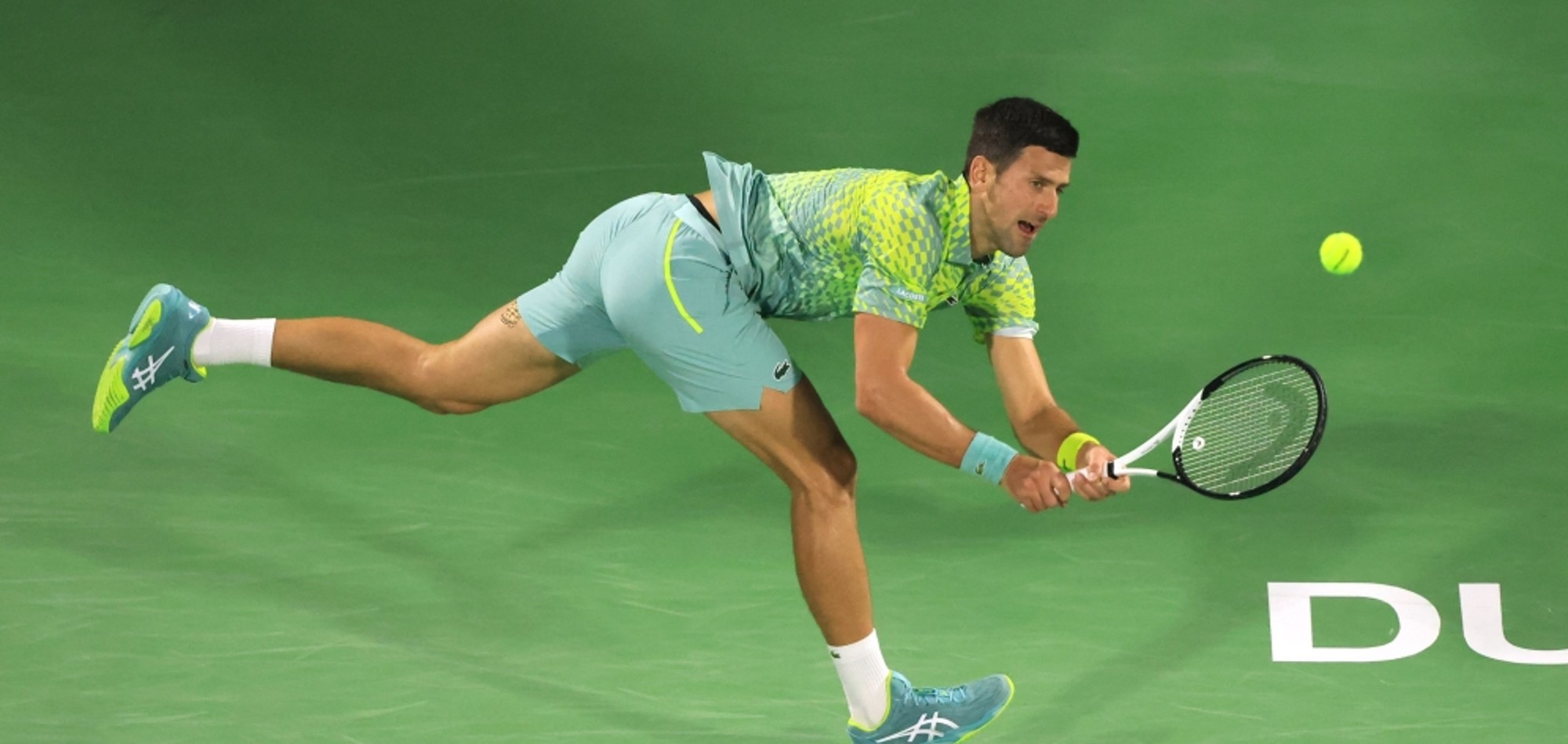 Djokovic advances, Rublev saves 5 match points in Dubai win