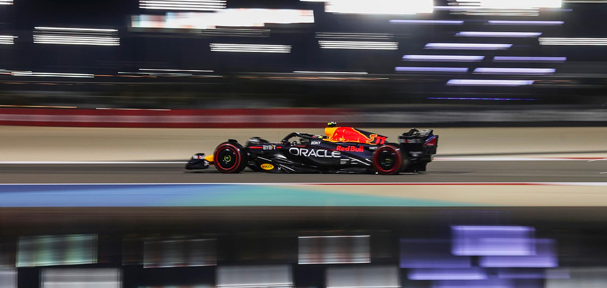 Bahrain Grand Prix: Max Verstappen on pole from Sergio Perez as Red Bull lock out front row