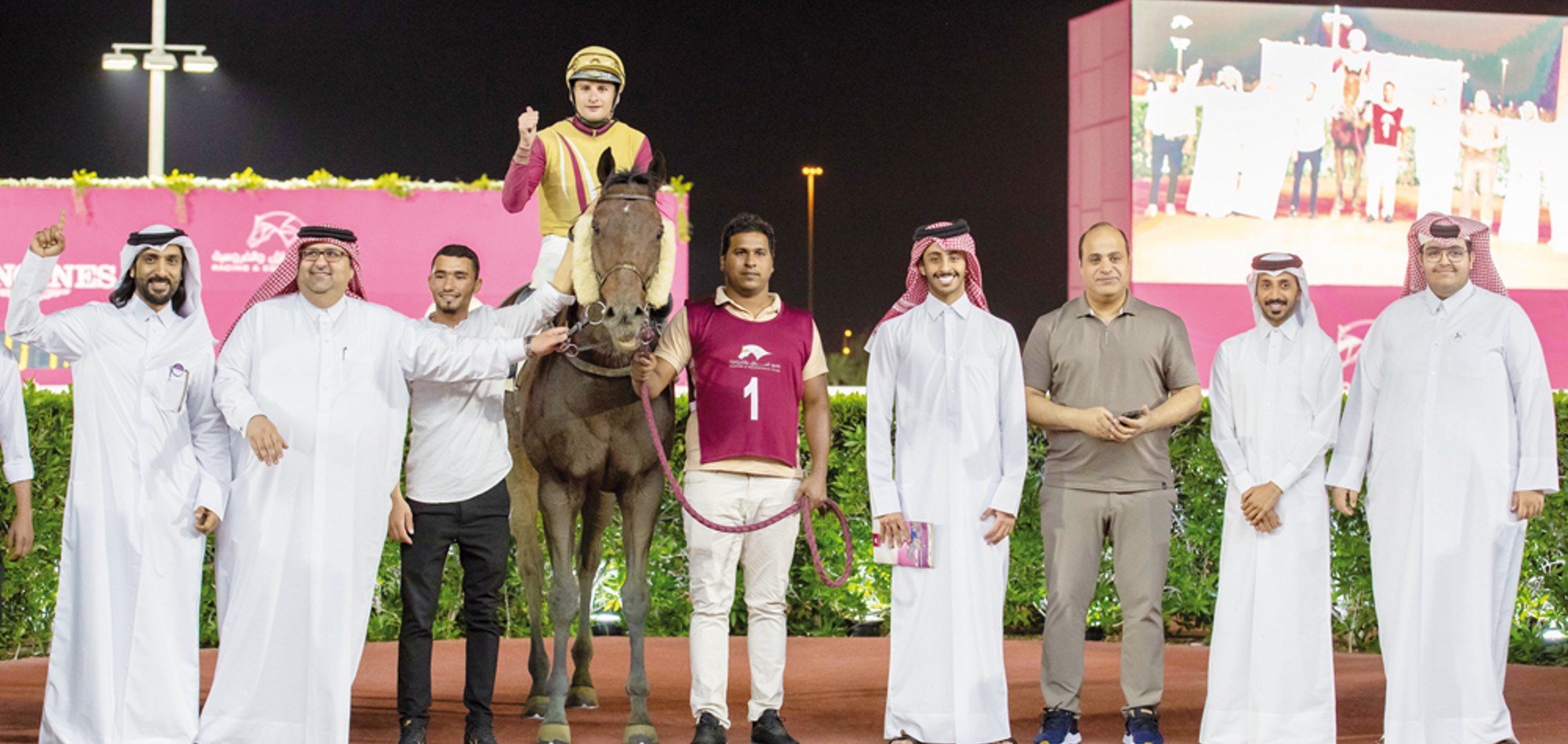 Ernest Aldrich storms to Al Jassasiya Cup win