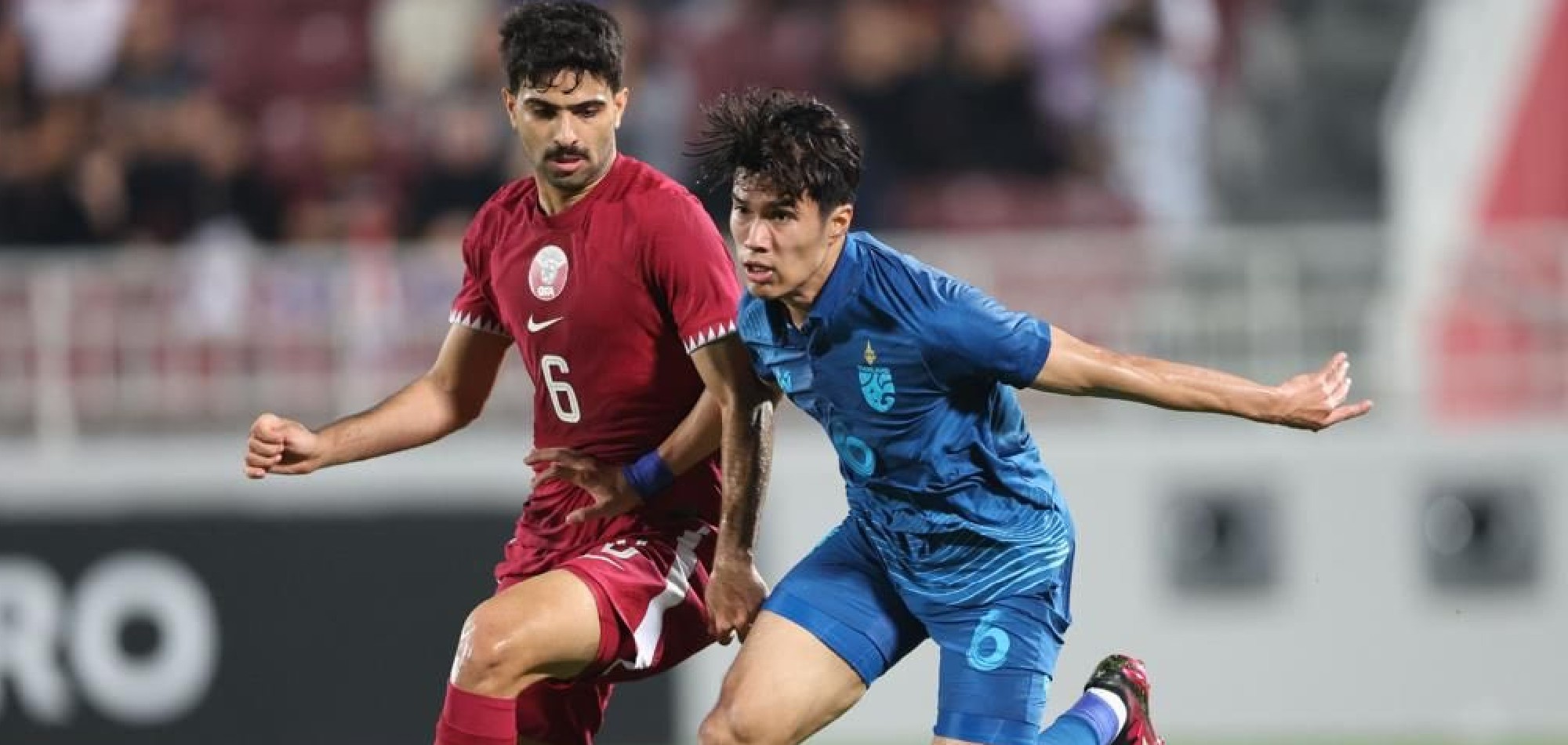 Qatar lose to Thailand in International U23 Friendly Championship