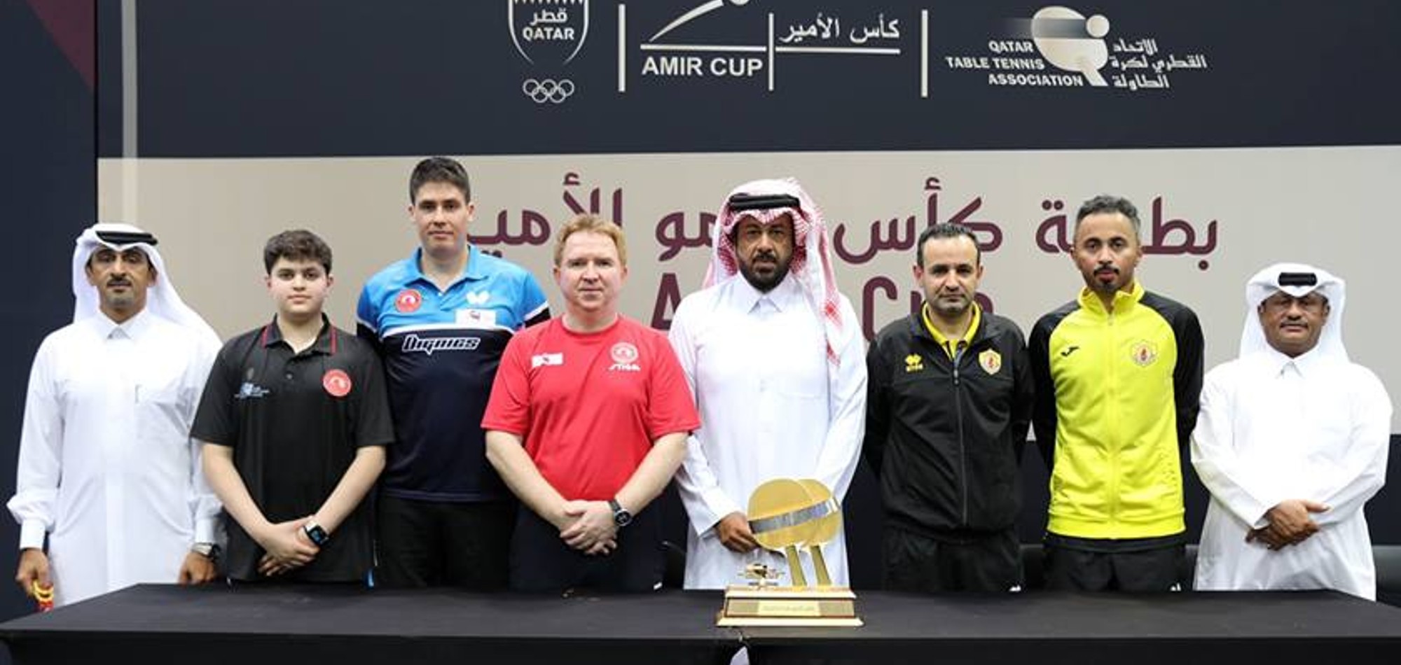 Qatar SC to Face Al Arabi in HH the Amir Table Tennis Cup Final Tonight