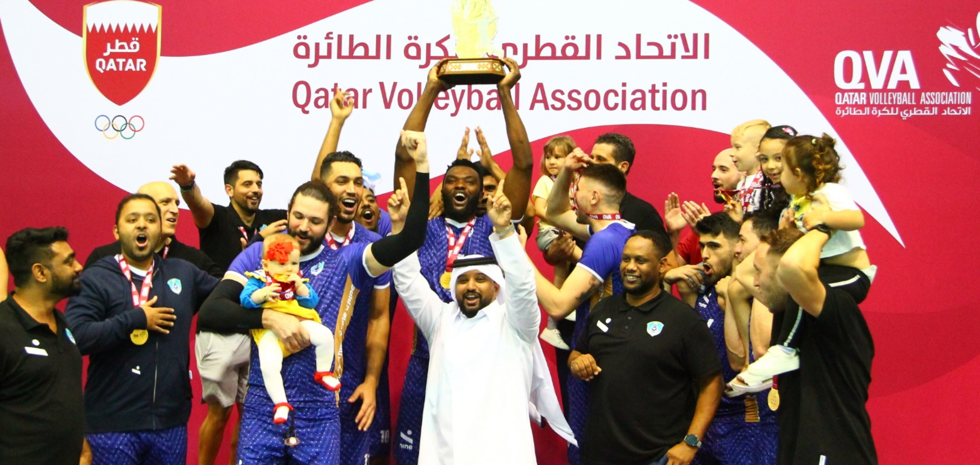 Police Claim Title of Qatar Volleyball Cup for First Time in History