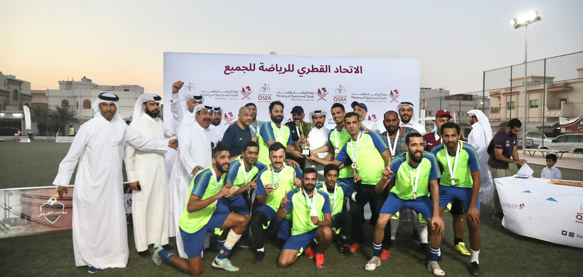 Doha Youth Team Wins Title of Al Furjan Football Tournament