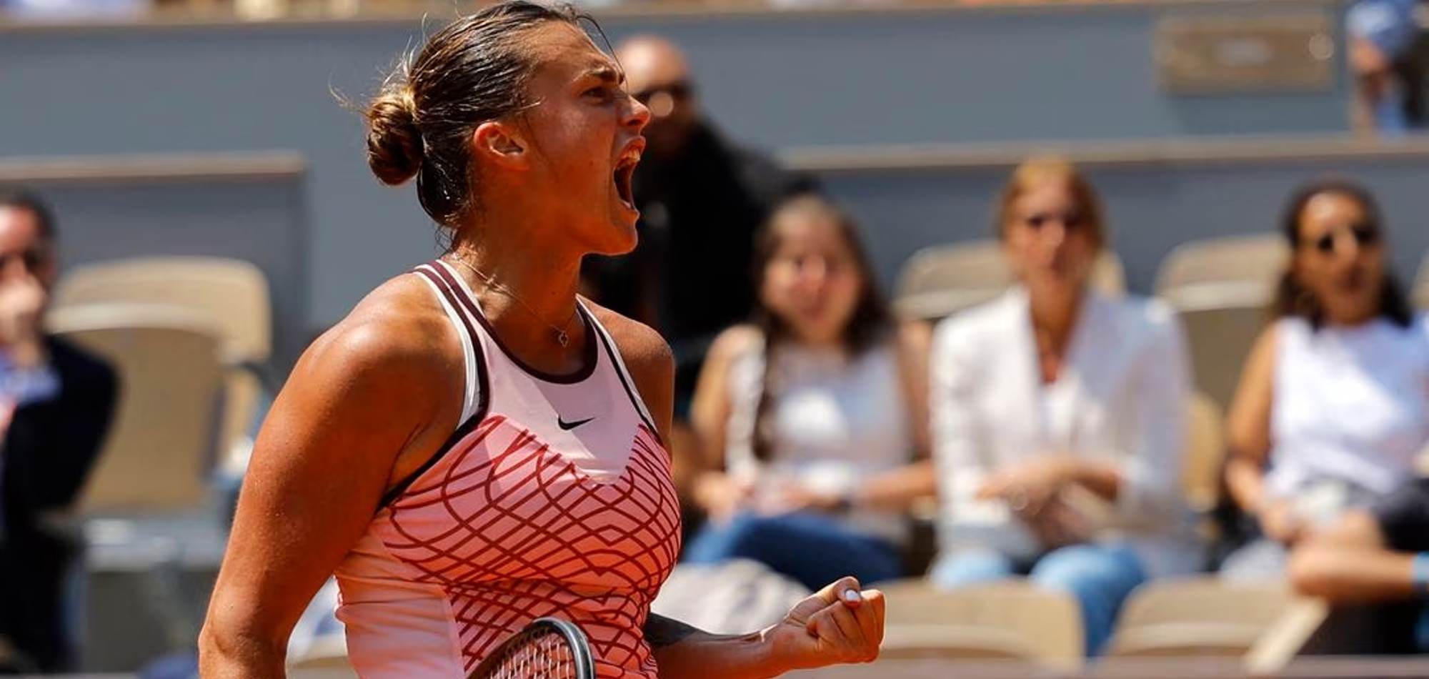 Sabalenka sets up Muchova clash at French Open, takes stand against war