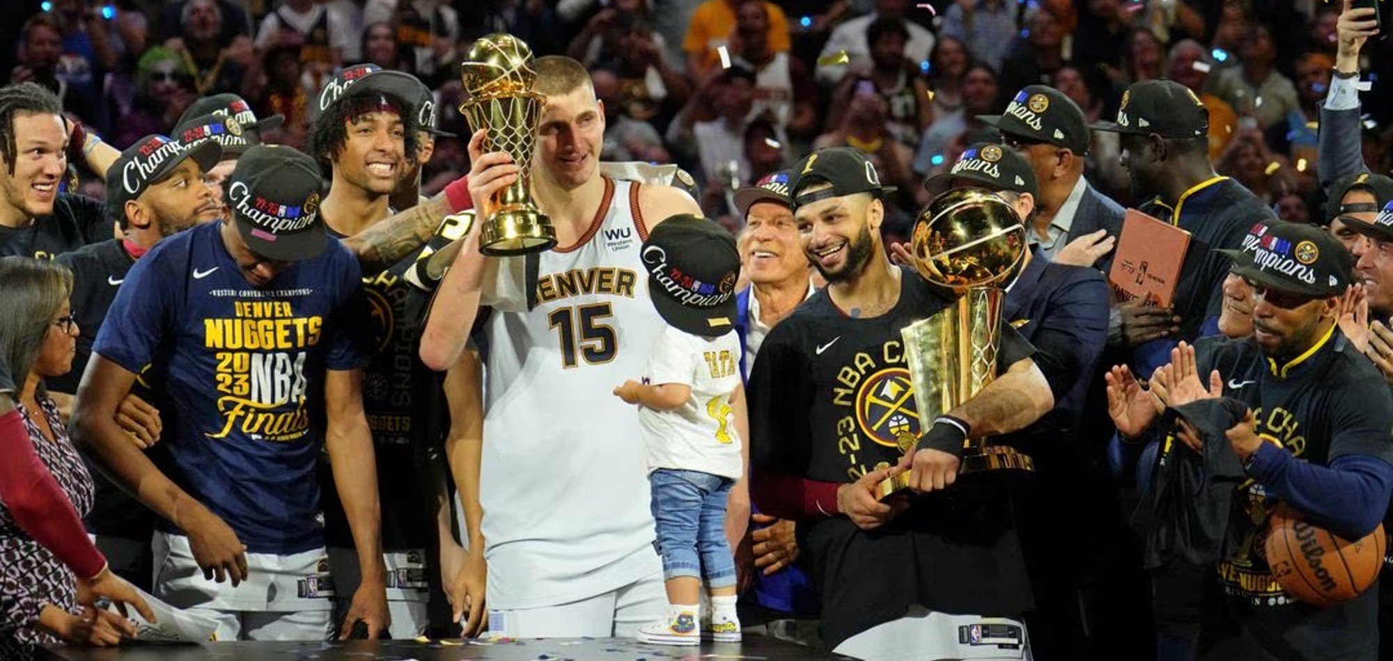 Job done, says Jokic, as Nuggets beat Heat to win first NBA title