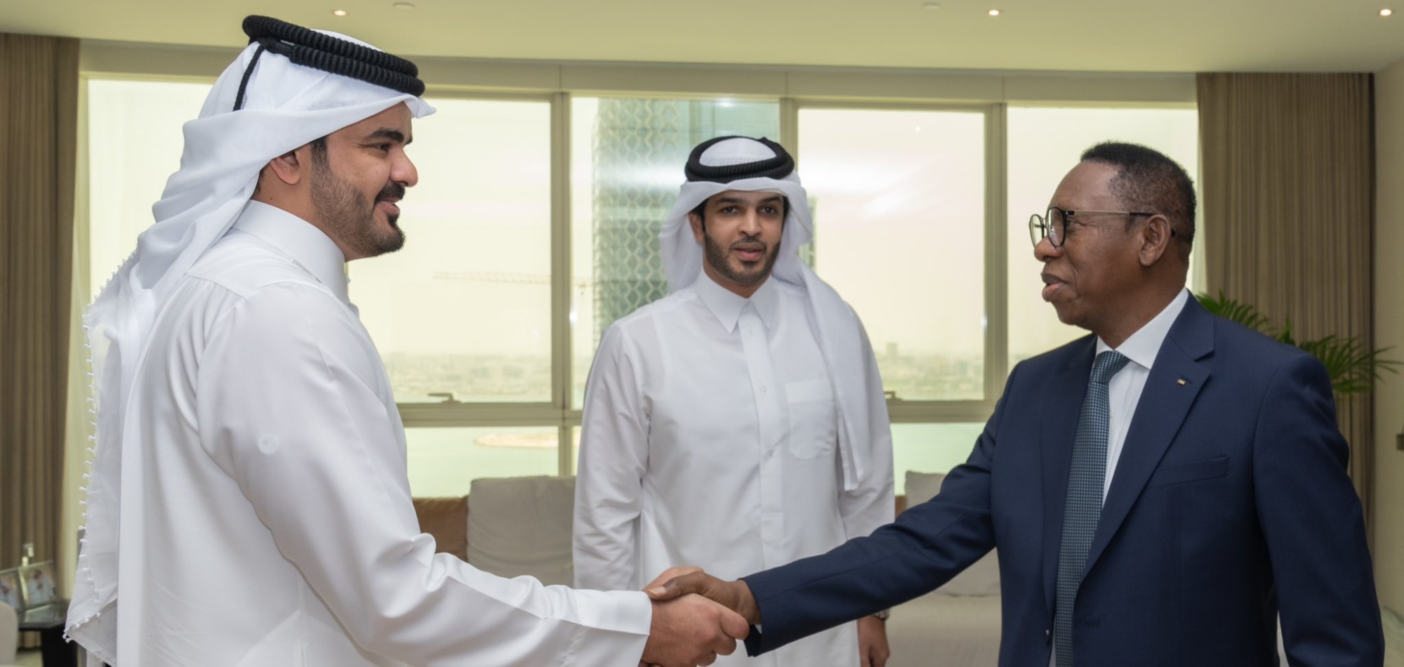 QOC President Meets FIBA President