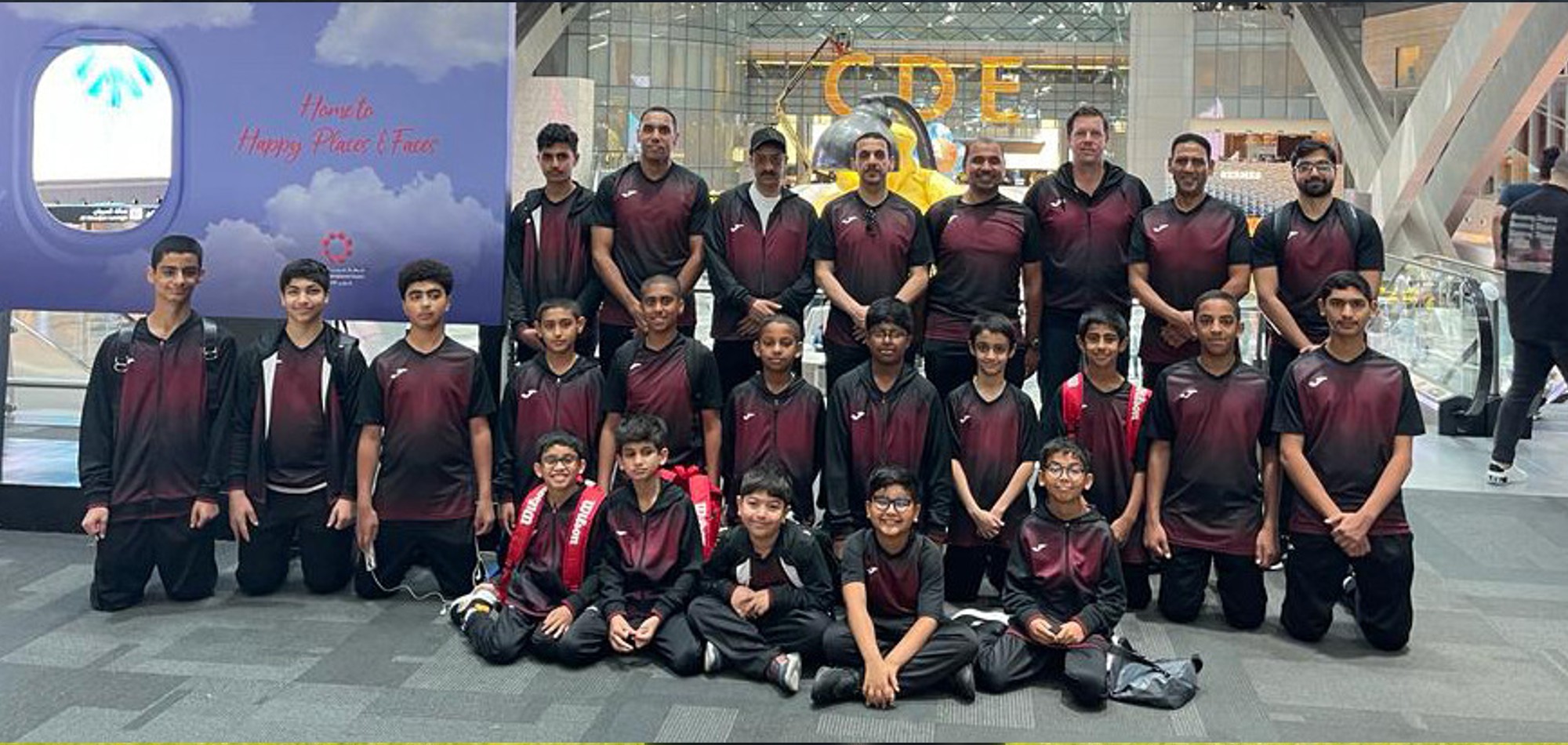 Qatar squash teams start training camp in Cairo