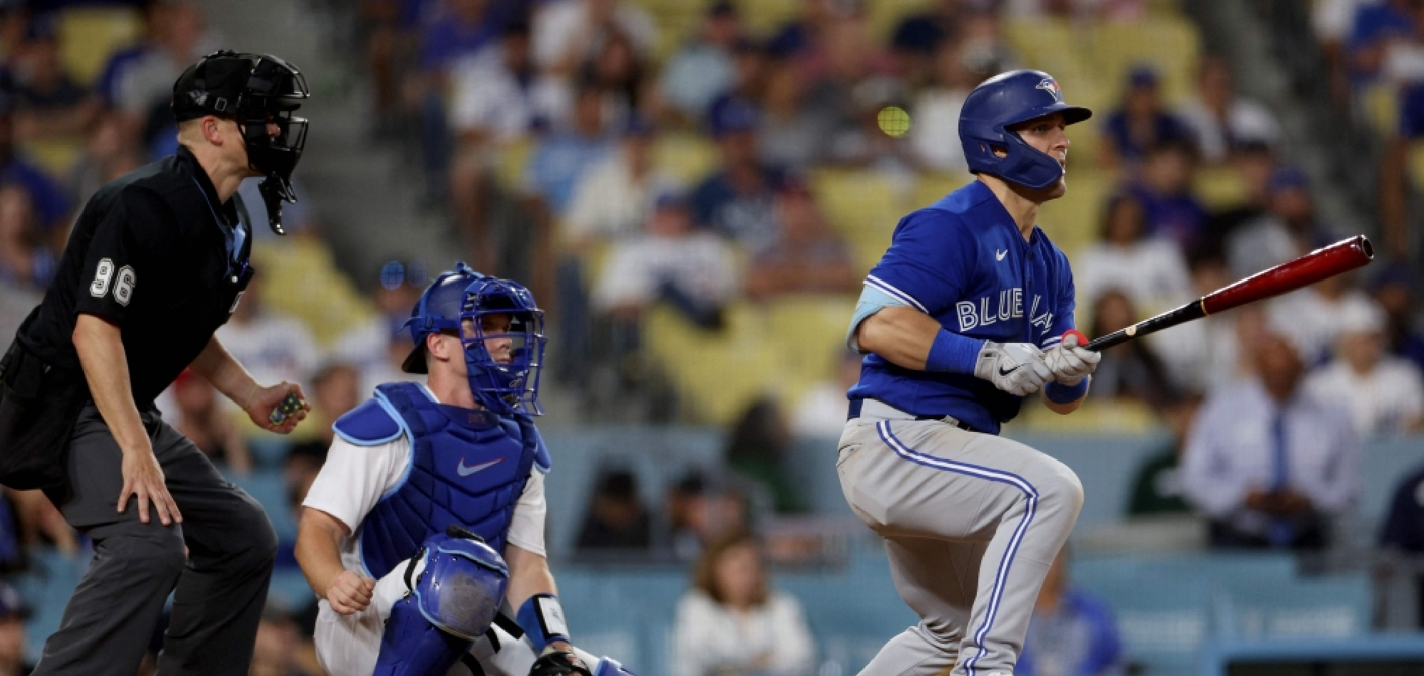 Varsho 11th inning tiebreakers helps Blue Jays beat Dodgers 6-3