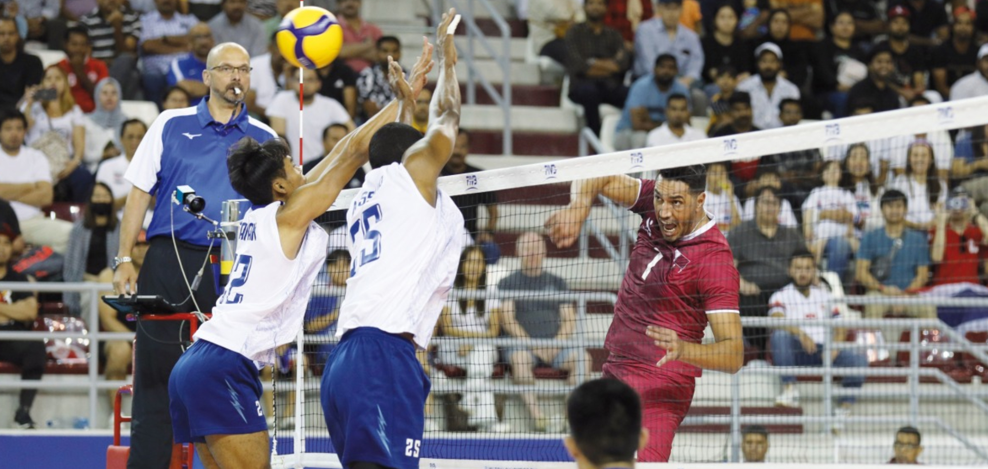 Volleyball Challenger Cup: Hosts Qatar beat Thailand to reach semis