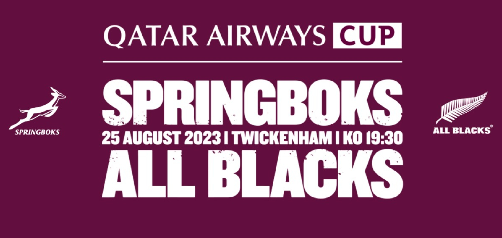 Arch-rivals Springboks, All Blacks clash for Qatar Airways Cup