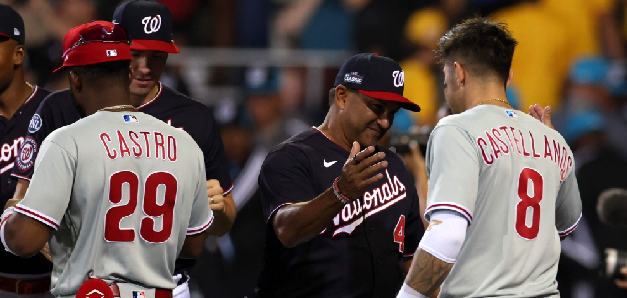 Manager Dave Martinez has agreed to an extension with the Washington  Nationals