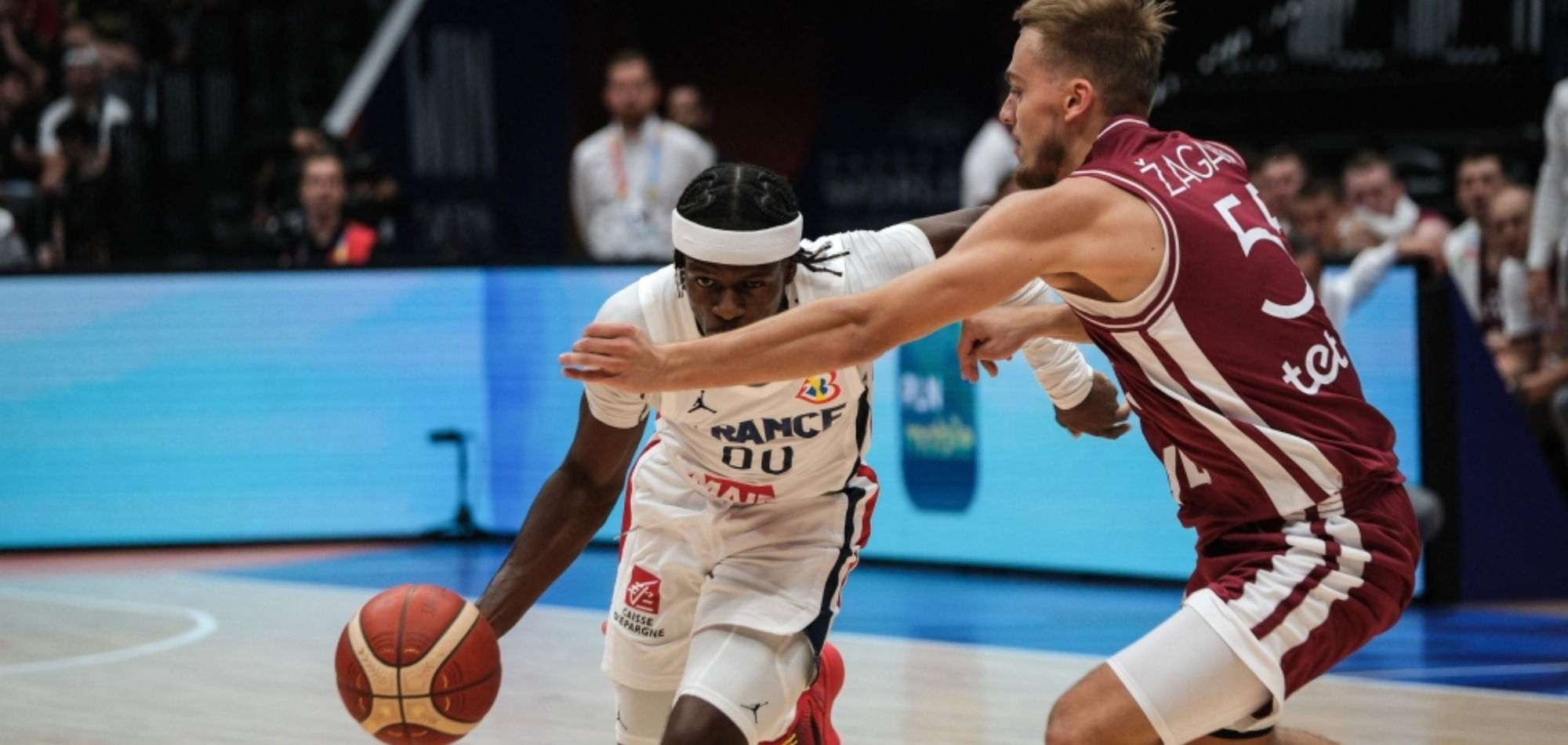 Latvia end France