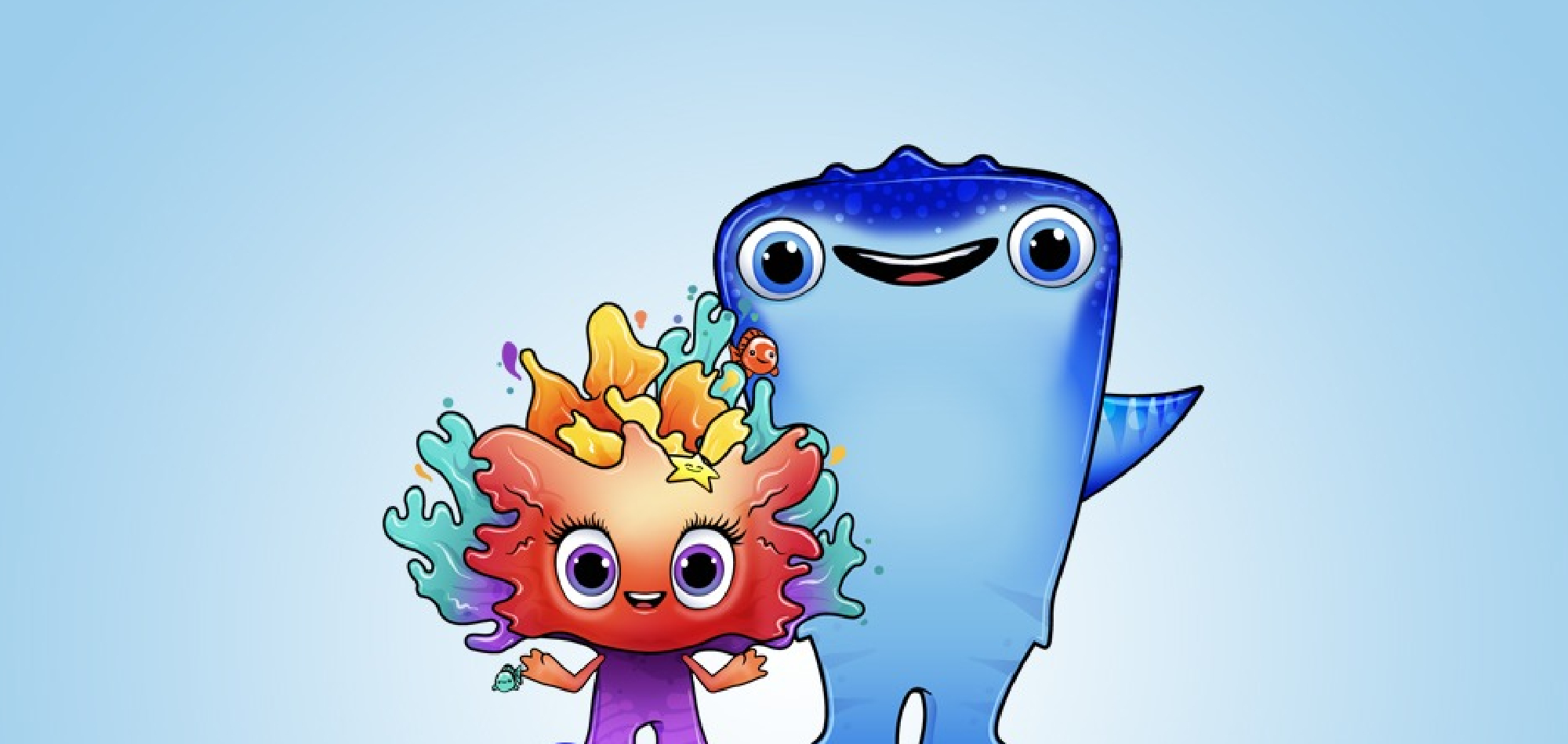 Doha 2024 unveils playful World Aquatics Championship mascots