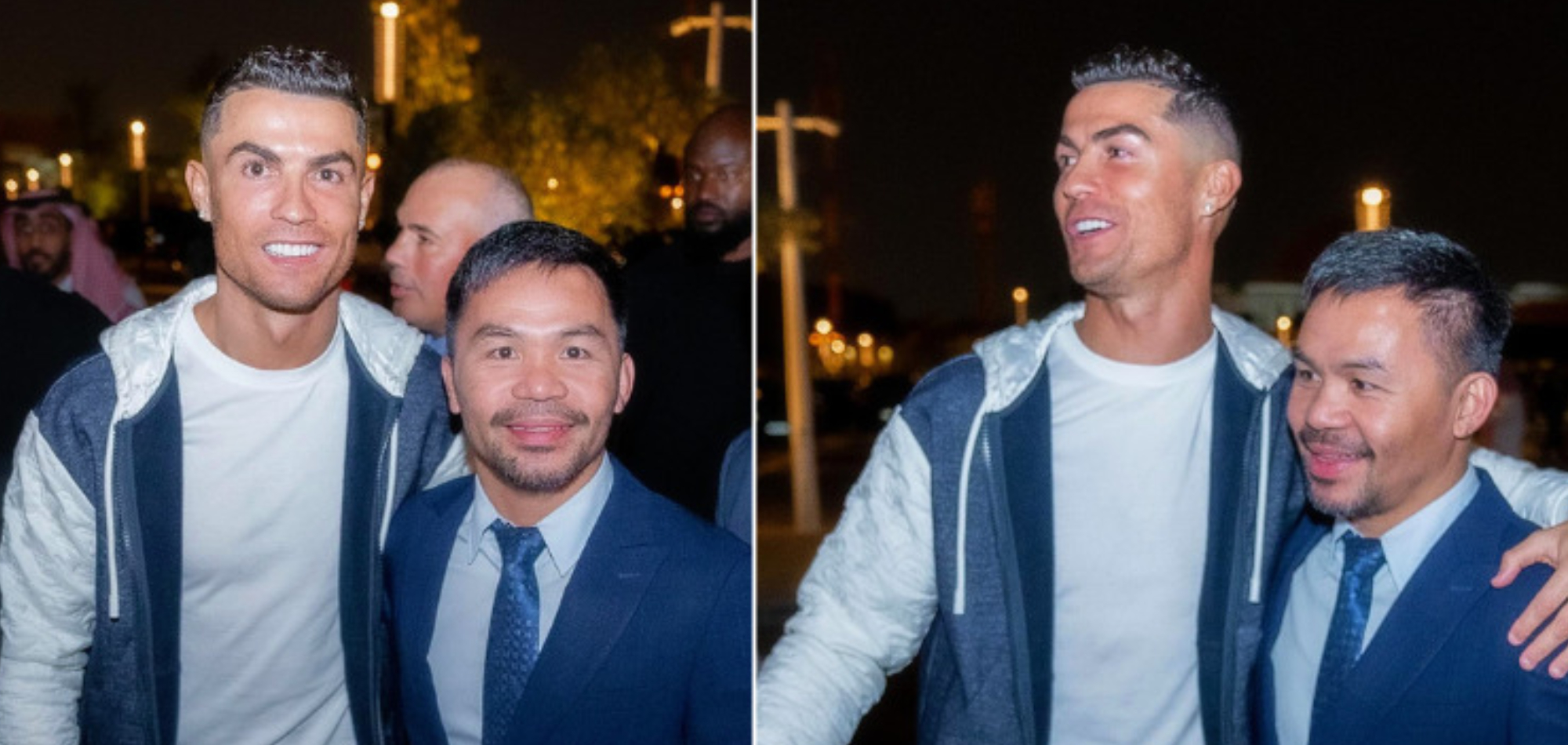 "Hey, Pacquiao!": Ronaldo thrilled to meet Filipino boxing legend 