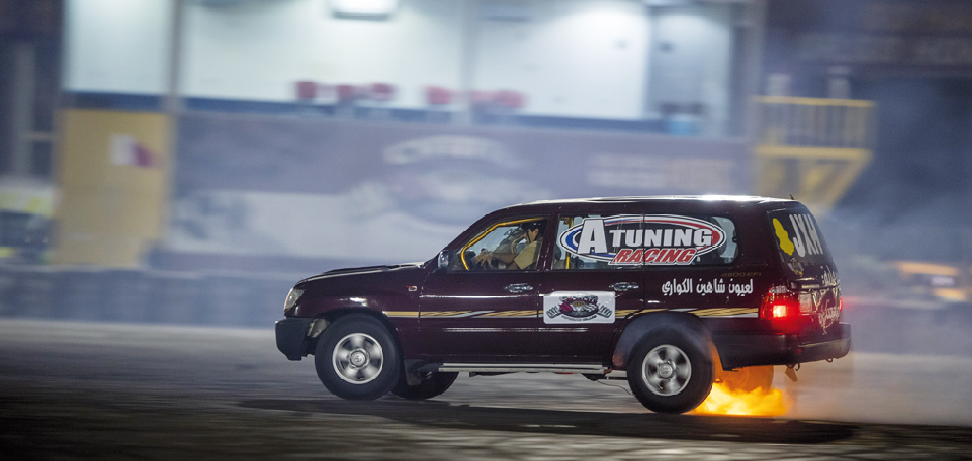 Qatar 4X4 Free-Style Drifting Championship Open Track Day tonight