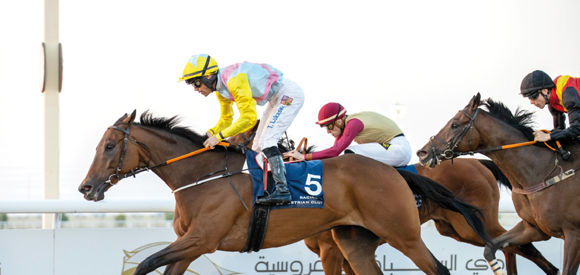 Lukasek rides Harb to Ras Al Noof Cup victory