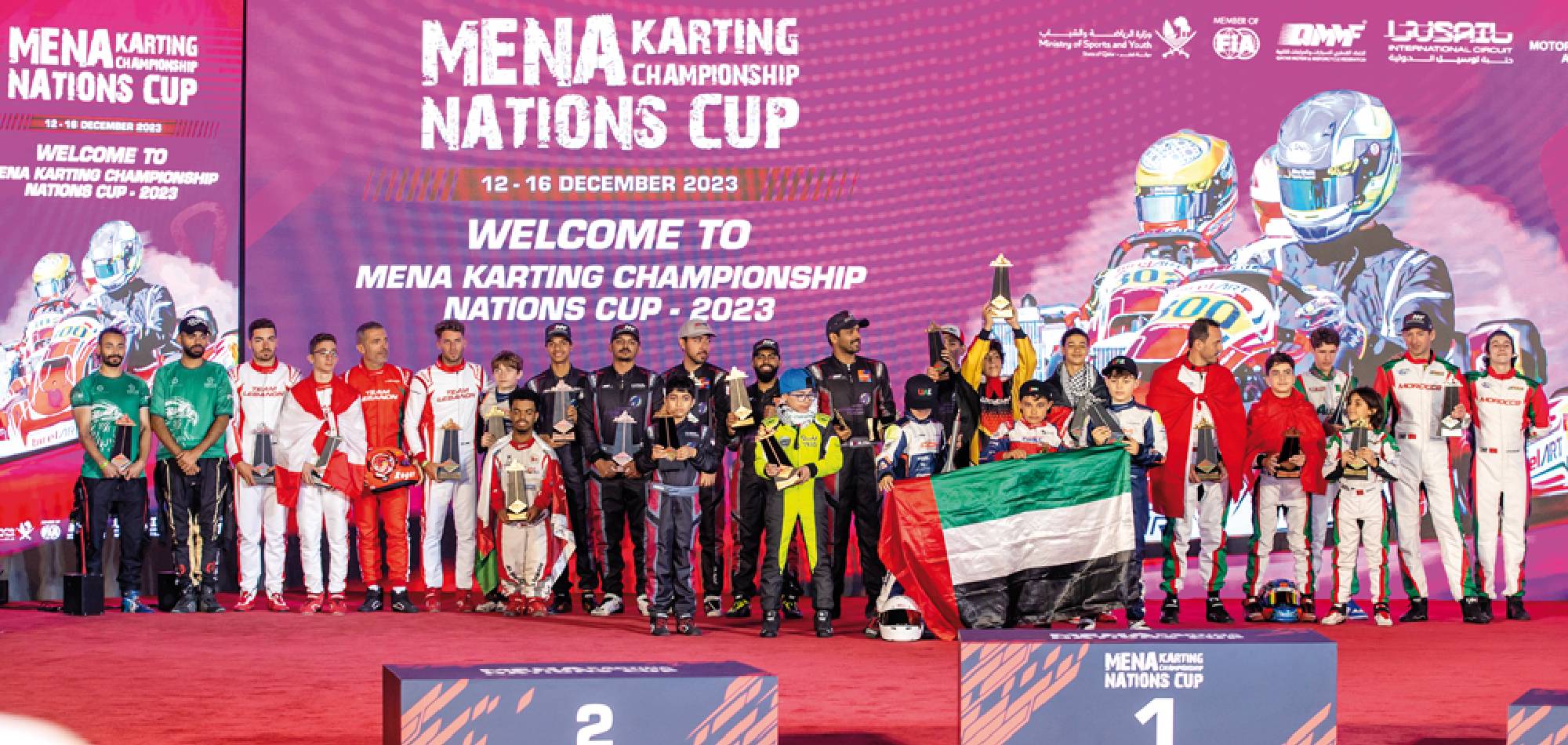 MENA Karting Championship ends with celebration of regional talent