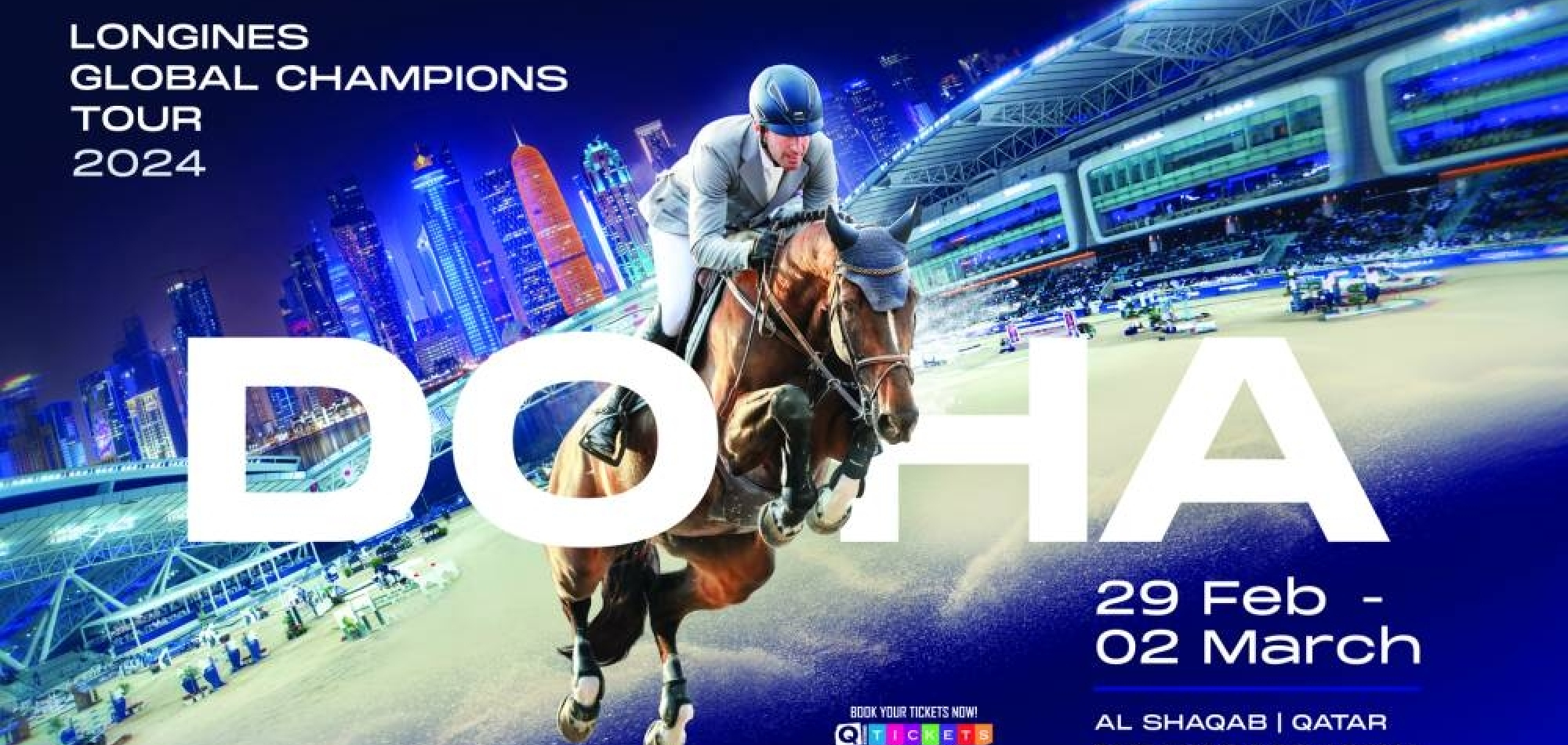 Global Champions Tour returns to Qatar for 2024 season kick off
