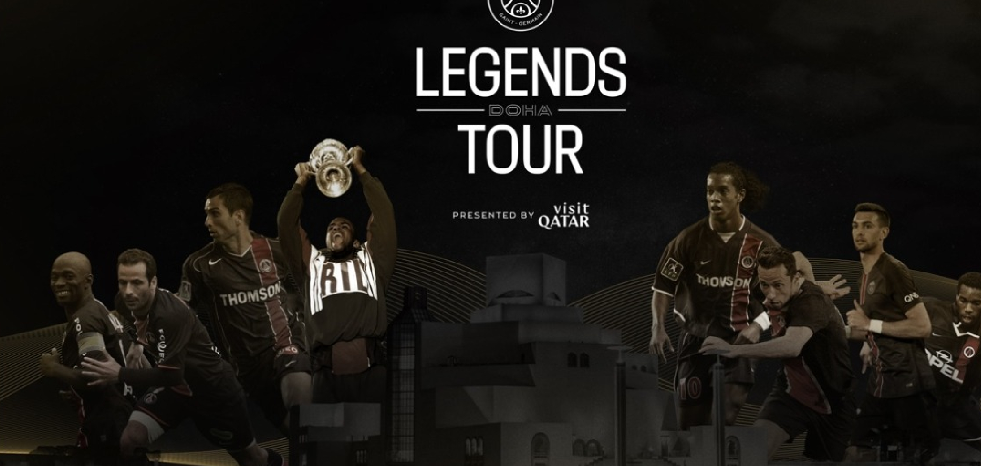 PSG legends celebrate club’s history in Doha