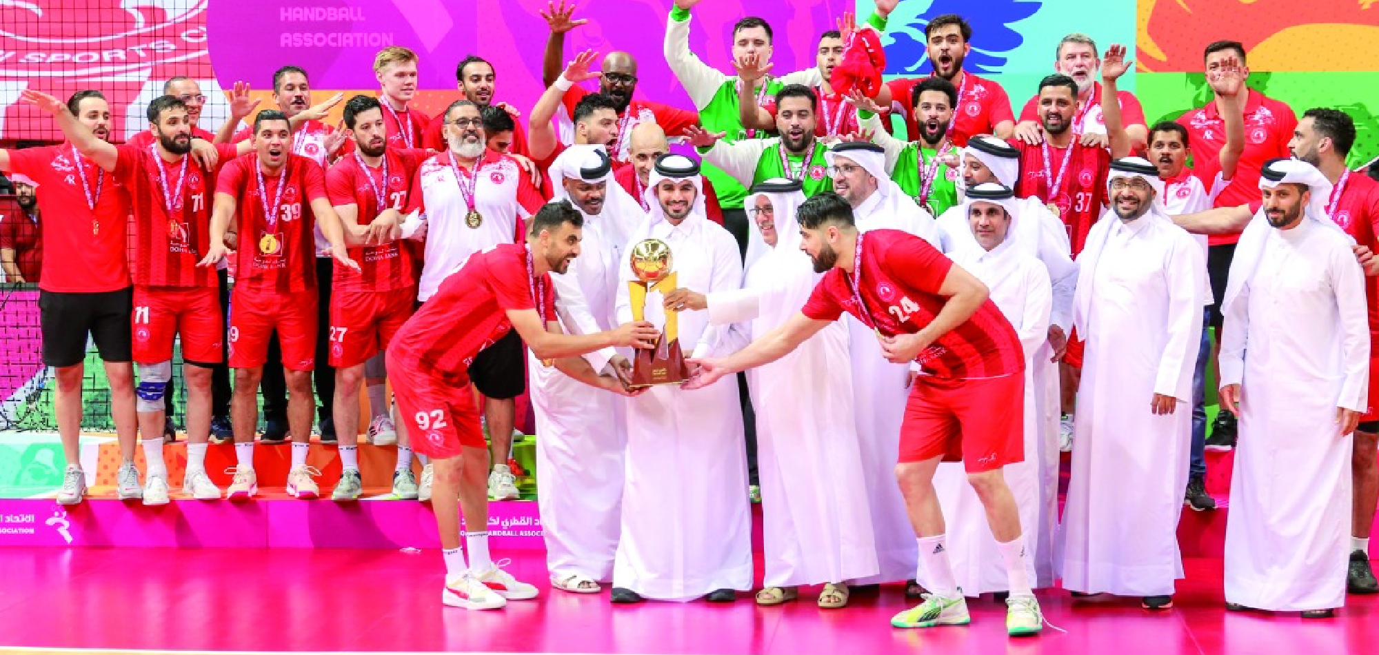 Al Arabi Secures Thrilling Victory in Qatar Handball Cup Final