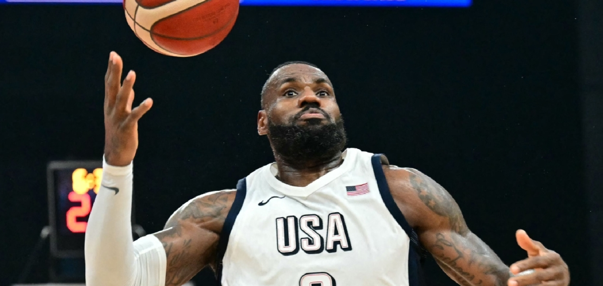 Lebron James at 39 still USA Basketball center of attention