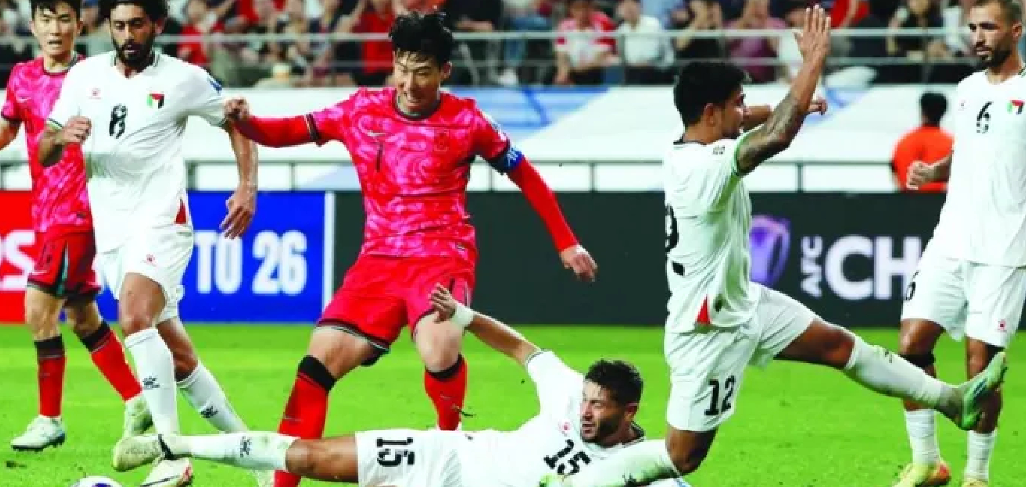 Palestine give South Korea scare in draw