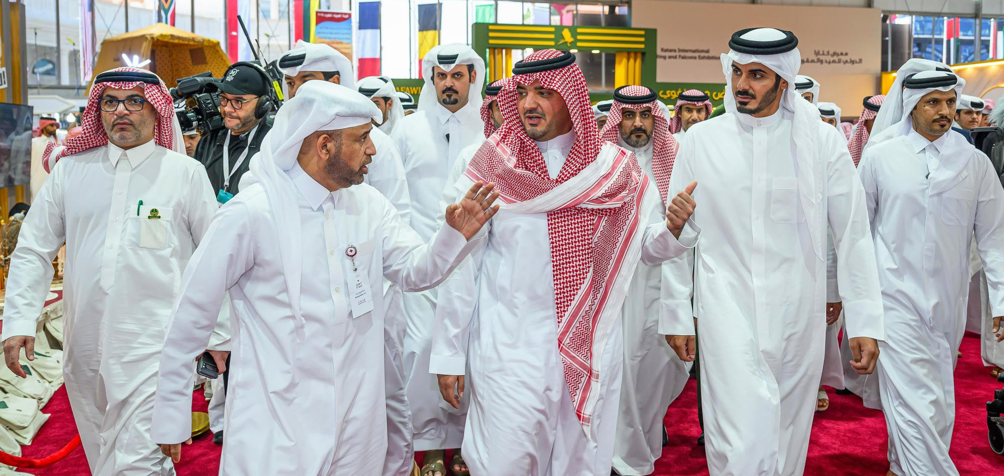 Minister of Interior and Saudi Counterpart Visit Katara