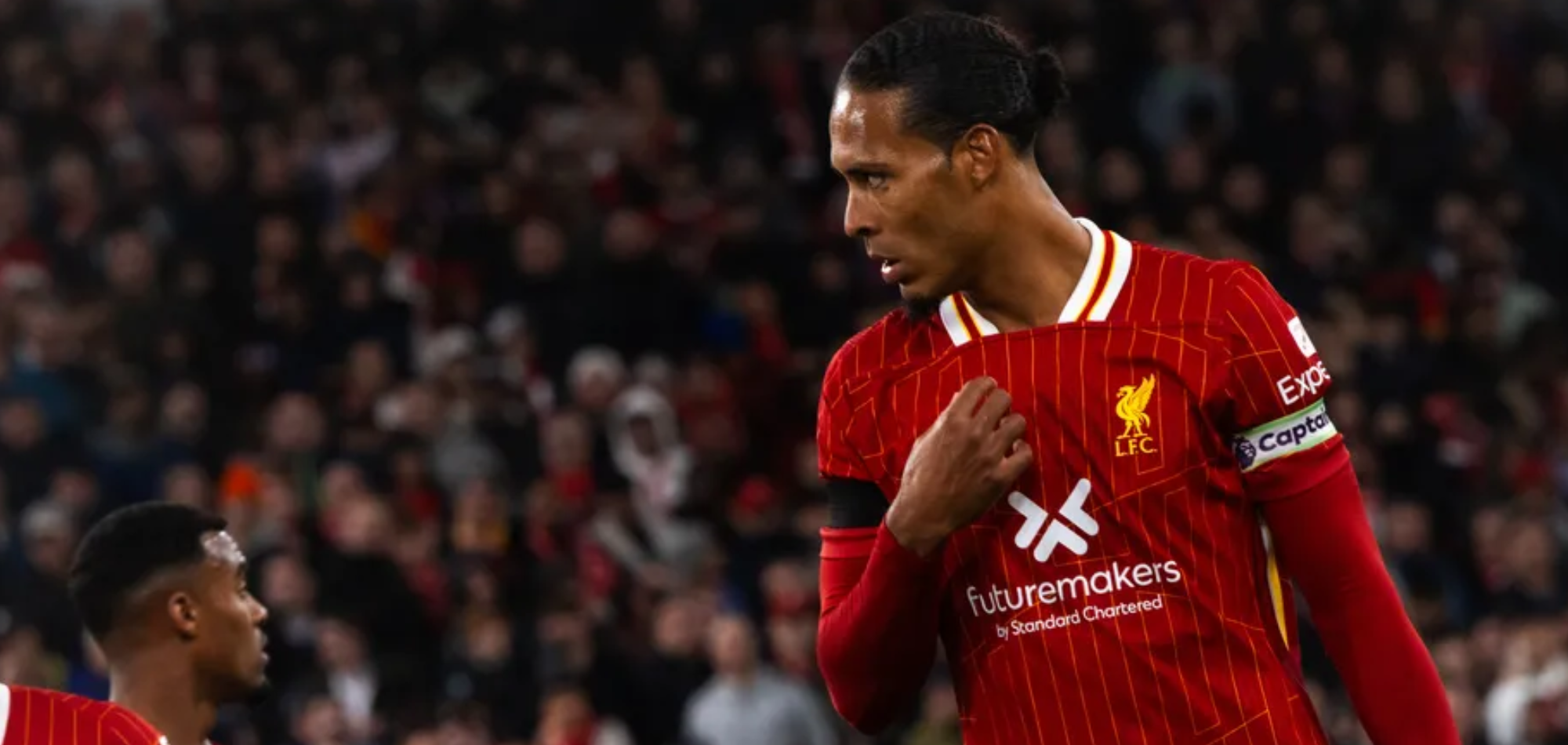 Liverpool captain Virgil van Dijk confirms discussions  with the club regarding potential contract extension