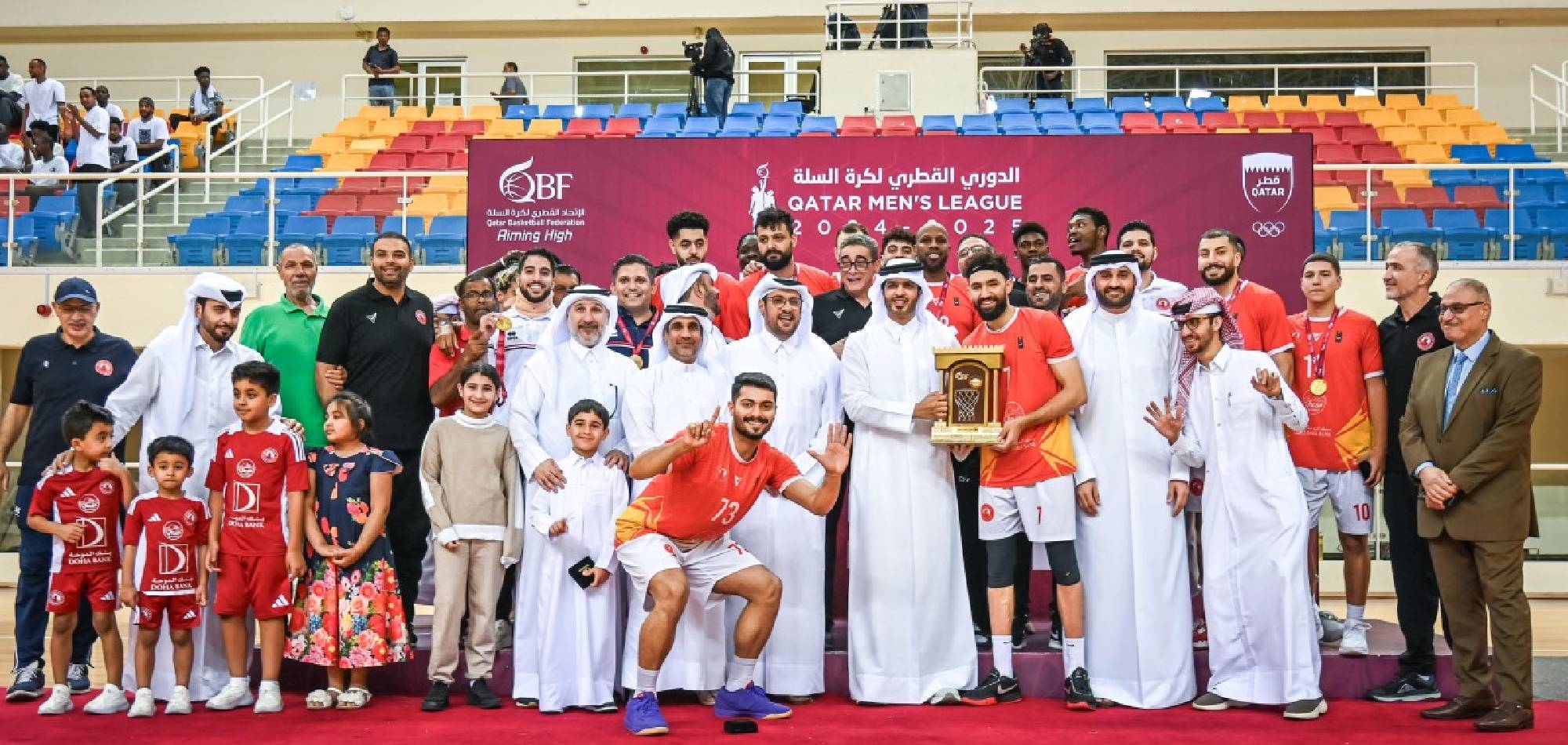 Al Arabi seal 10th Qatar Basketball League title 