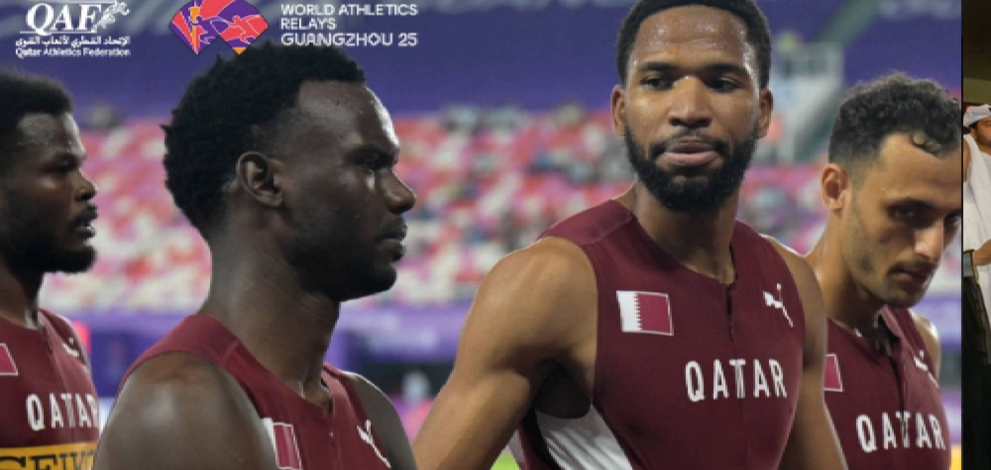 Qatar Narrowly Miss Out on 4x400m Relay Final at World Athletics Relays in China