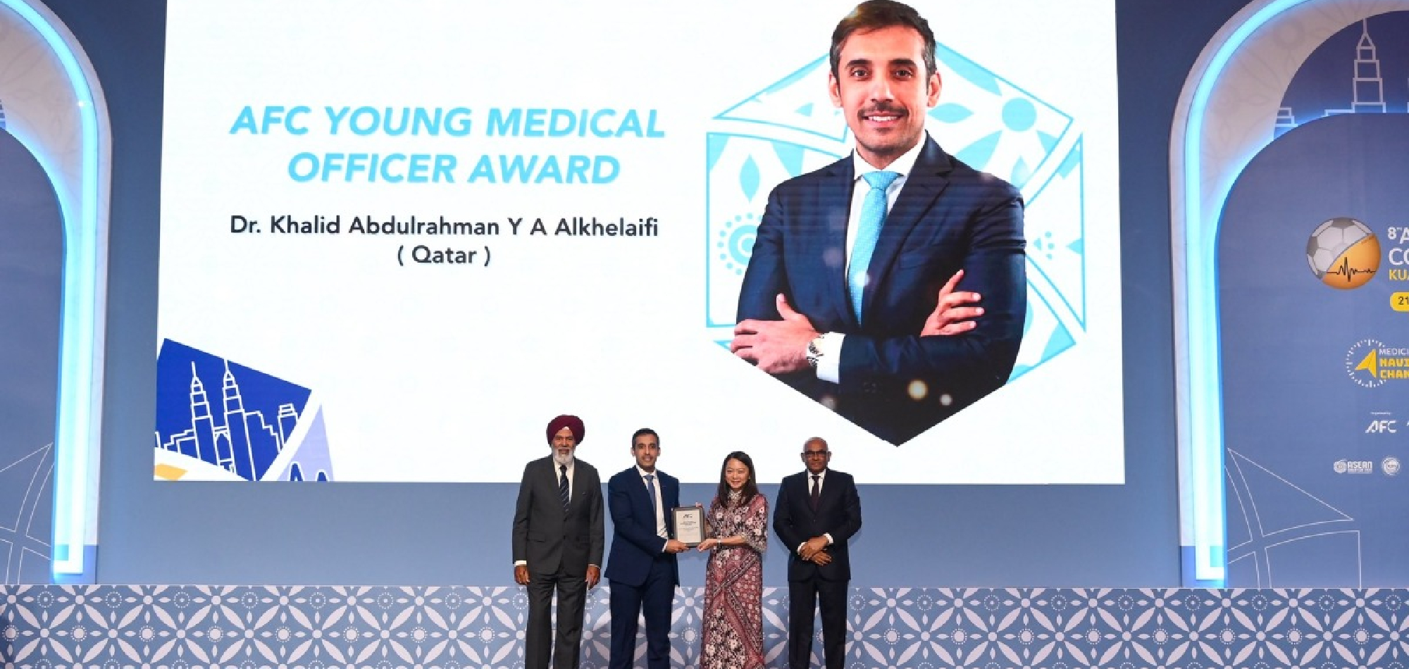 Dr Al Khulaifi wins AFC’s Medical Excellence Award