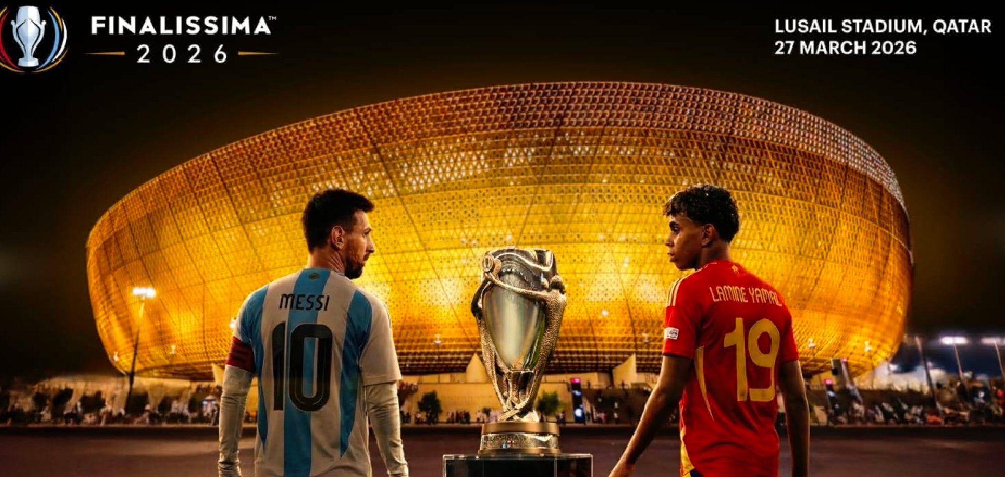 Qatar to Host Finalissima 2026 as Spain Face Argentina at Lusail Stadium