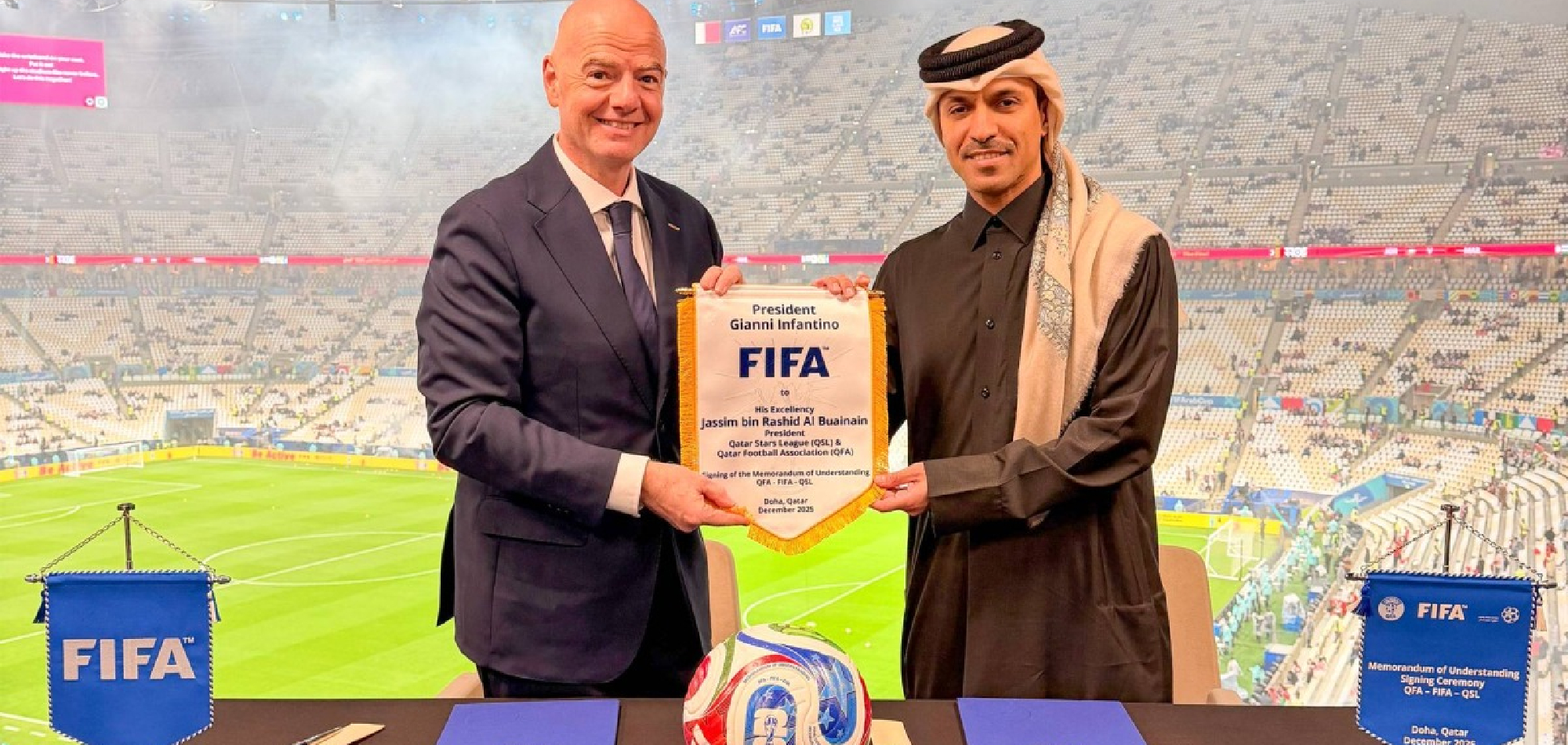 FIFA renews partnership with QFA and QSL