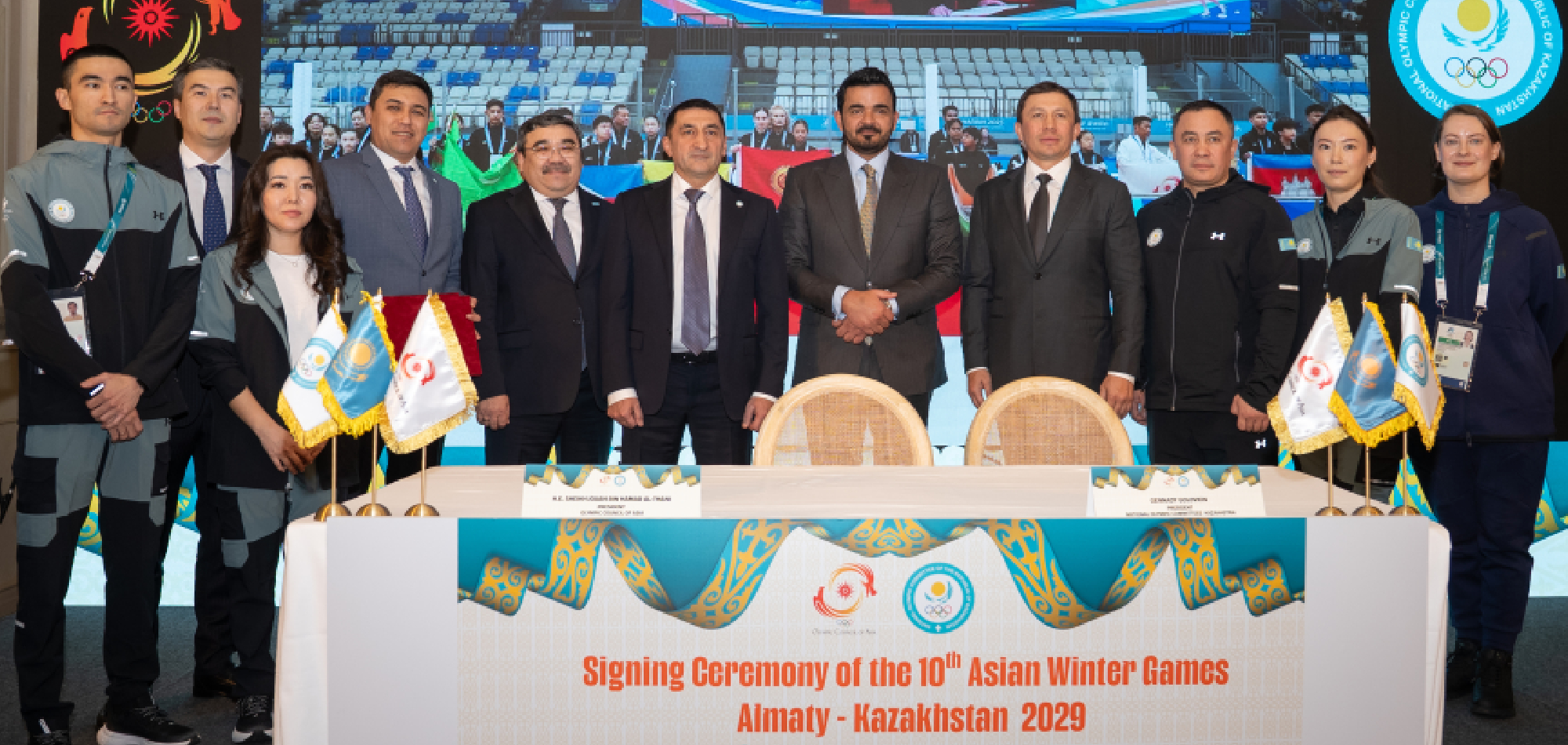 Olympic Council of Asia Signs Host City Contract for the 2029 Asian Winter Games in Almaty