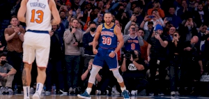 NBA Roundup: Curry sets NBA three-point record in win over the Knicks