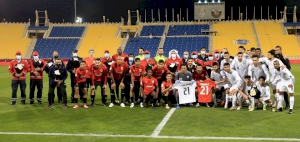 Al Rayyan beat Al Wakrah 3-0 as both teams honored the medical staff for Coulibaly
