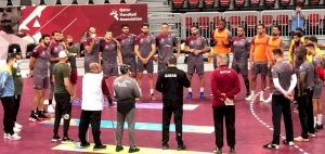 Qatar depart for Saudi to defend its Asian title
