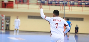 Qatar triumphs Oman in Group C of the Asian Men's Handball Championship