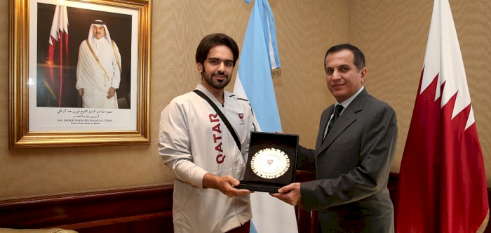 SPORTS DELEGATION APPRECIATES QATAR EMBASSY’S WORKS IN ARGENTINA