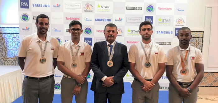 GOLFERS WIN SILVER MEDAL IN ARAB CHAMPIONSHIP