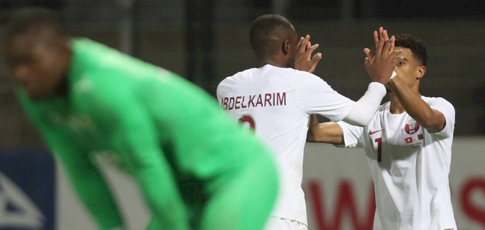 IMPRESSIVE QATAR STUN SWITZERLAND 1-0