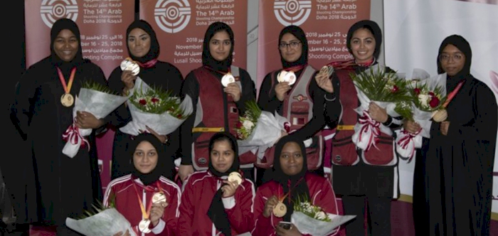 QATAR SHOOTERS WIN 12 MEDALS IN ARAB SHOOTING CHAMPIONSHIP