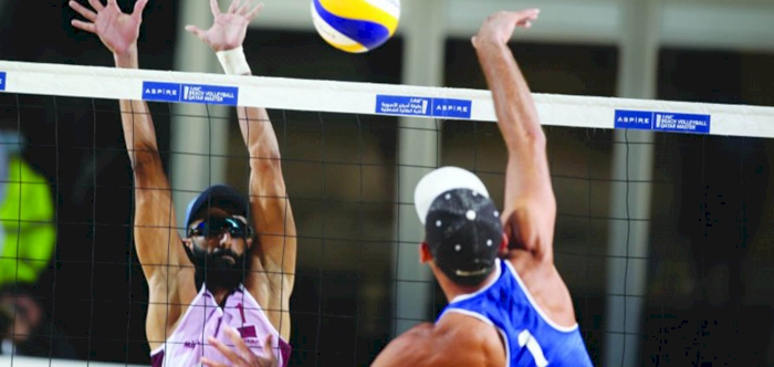 BEACH VOLLEYBALL: CHERIF AND AHMED REGISTER EARLY WIN