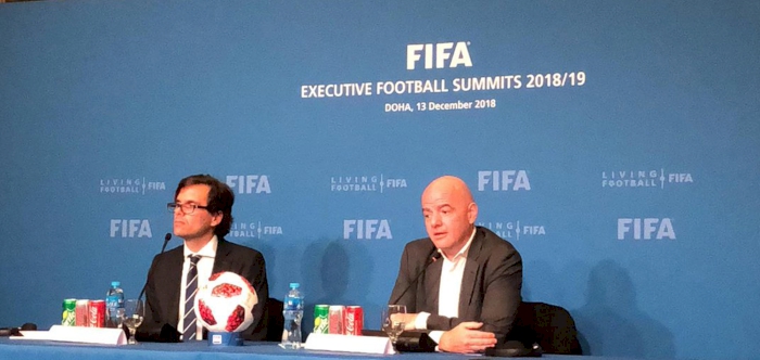 INFANTINO KEEN ON MAKING FIFA WORLD CUP 2022 A GRAND SUCCESS